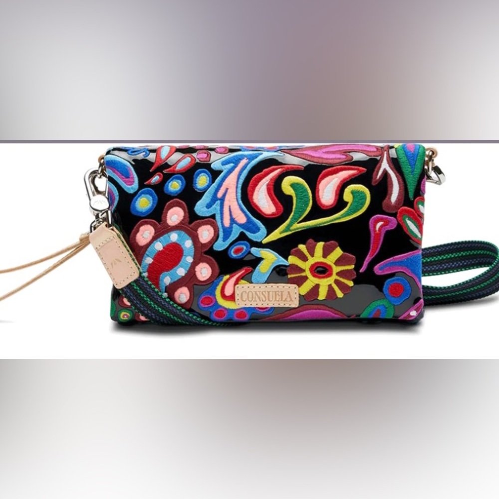 *Brand New CONSUELA MACK EMBROIDERED
UPTOWN CROSSBODY
